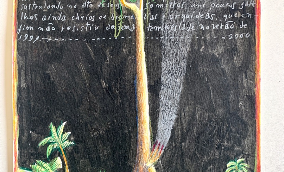 Obra O Jequitibá de Carangola, de Alex Cerveny