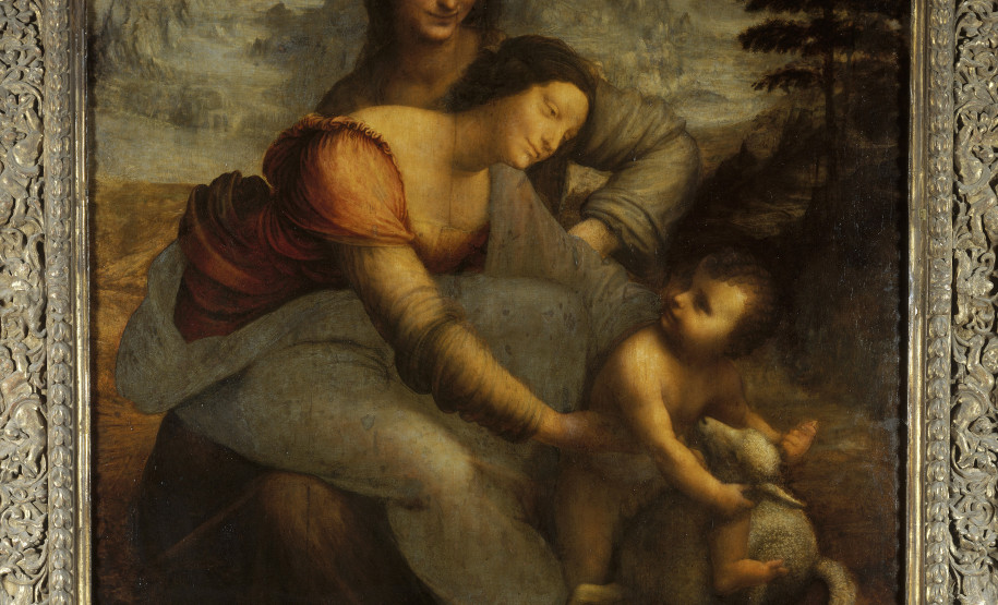 A Virgem e o Menino de Da Vinci