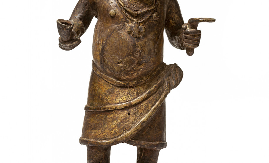 Obra da exposição África Expressões Artísticas de um Continente