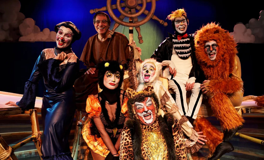 Imagem do espetáculo infantil A Arca de Noé