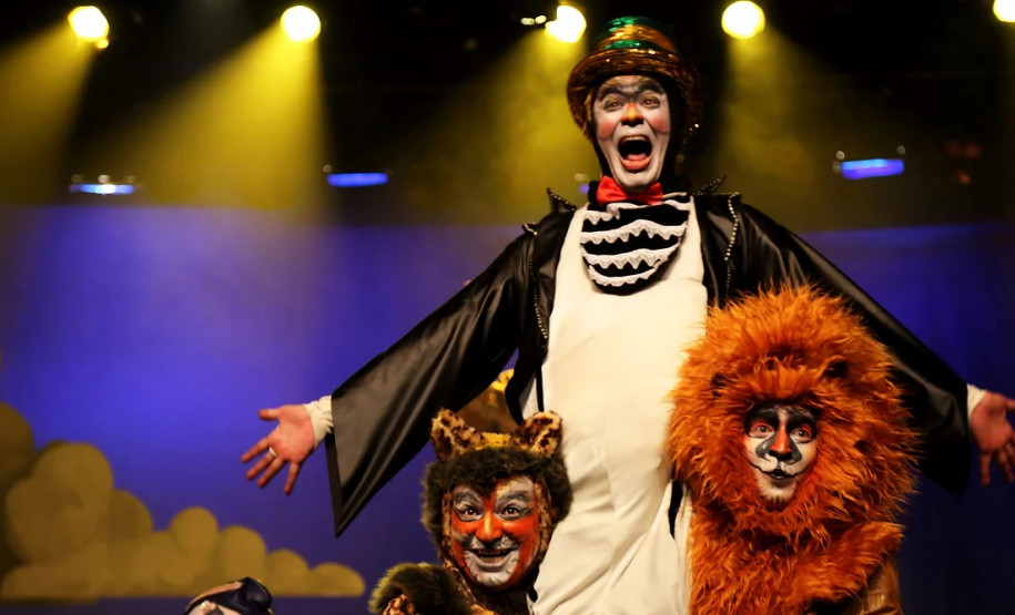 Imagem do espetáculo infantil A Arca de Noé