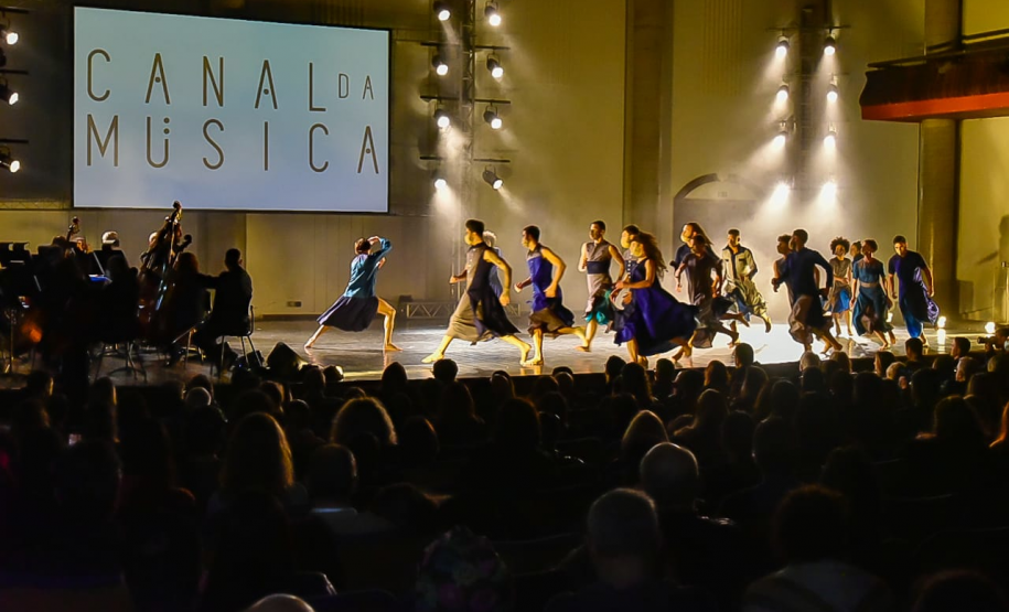 Ballet do teatro guaíra se apresenta no Canal da Música