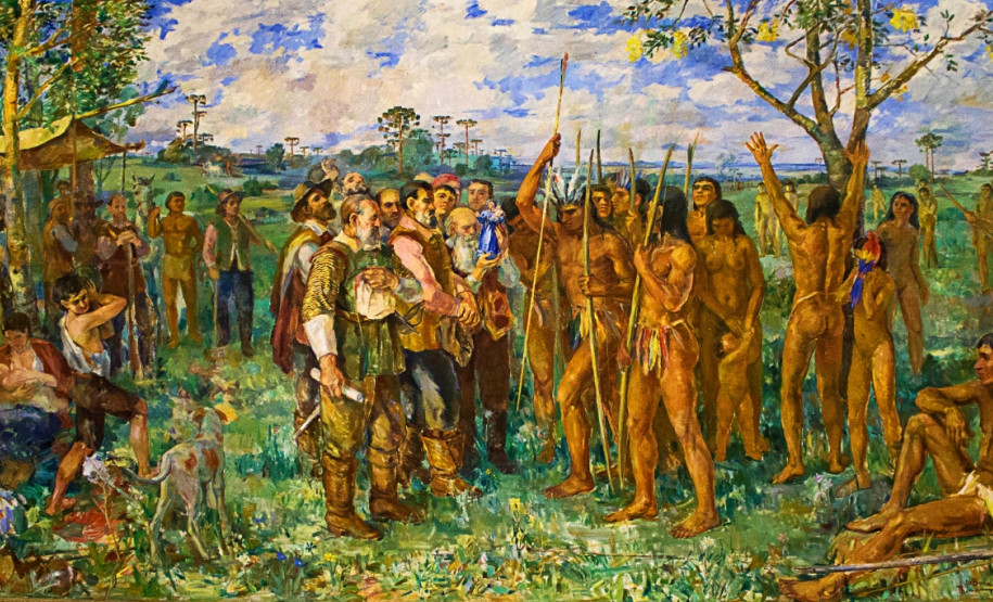 Fundação de Curitiba (1947-1948), de Theodoro de Bona.