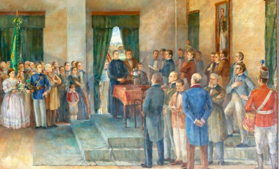 Instalação da Província do Paraná, 1853, de Theodoro de Bona