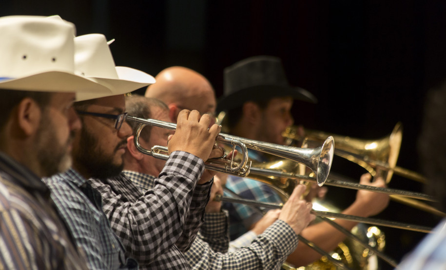 Músicos da Orquestra Sinfônica do Paraná