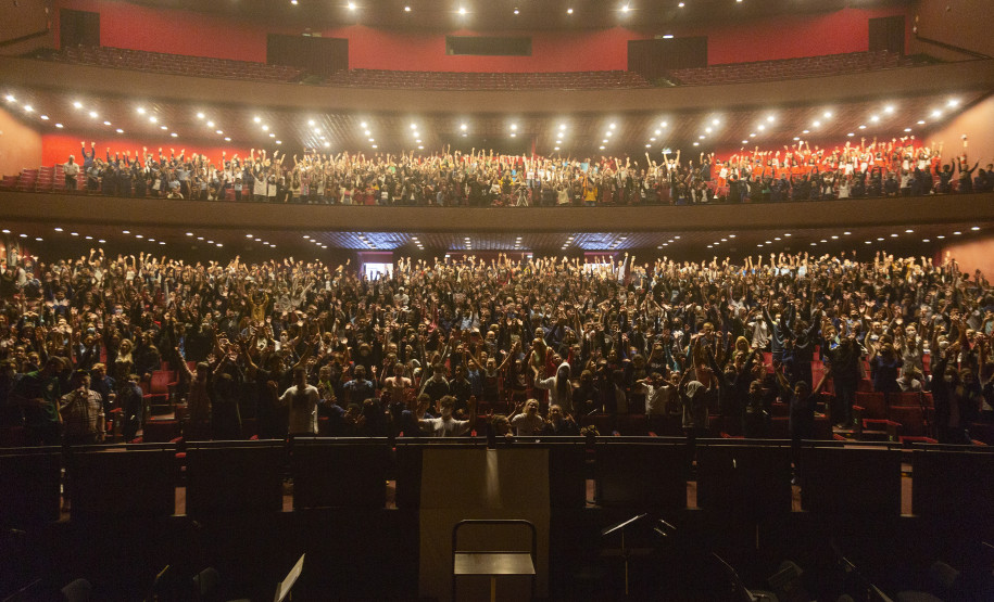 Complexo cultural do Teatro Guaíra já reuniu 110 mil espectadores em 2022