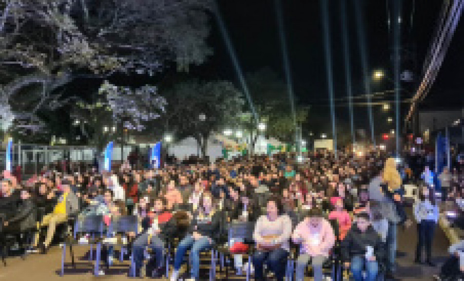 Cinema na praça