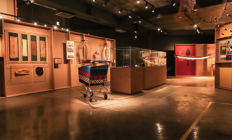 Abril Indígena com programação gratuita: MUPA promove oficinas e visitas mediadas às exposições. Na foto, Mejtere