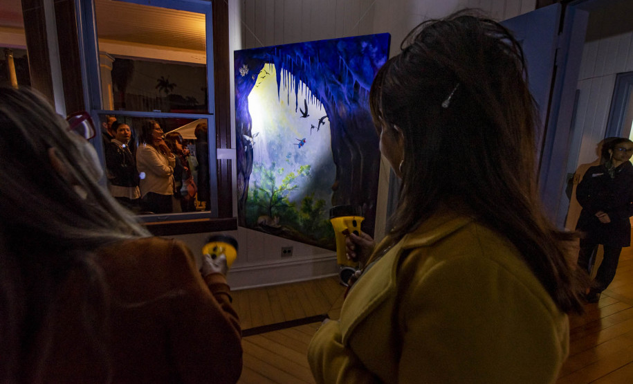 Exposição "Espeleo Artes Visuais" na Casa Gomm -