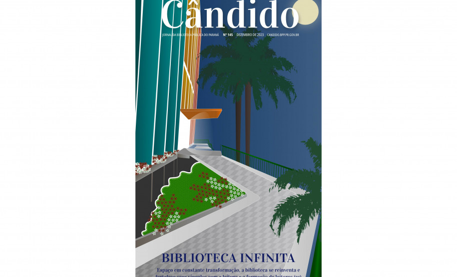 Edição emblemática: Biblioteca Pública do Paraná é tema do novo Cândido