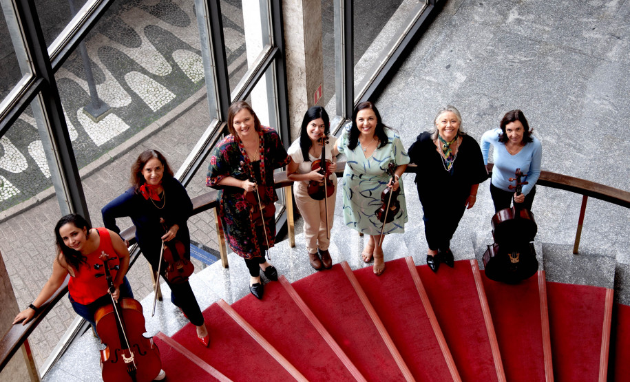 Da fundação às apresentações atuais, mulheres formam pilar fundamental da Orquestra Sinfônica do Paraná.