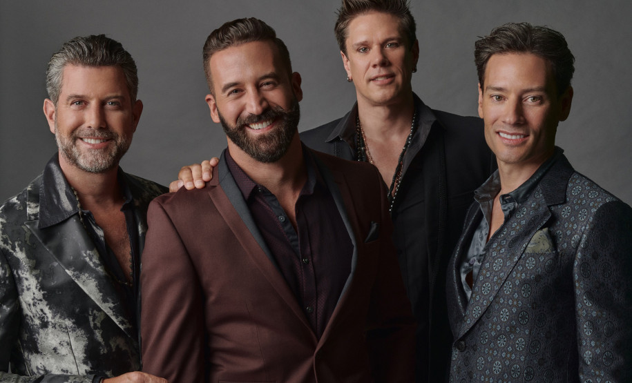 Centro Cultural Teatro Guaíra - Guairão - Il Divo: 20th Anniversary Tour – O quarteto musical multinacional Il Divo escolheu o Teatro Guaíra para celebrar os 20 anos de carreira do grupo reconhecido mundialmente por sua fusão única de vozes poderosas e melodias encantadoras
