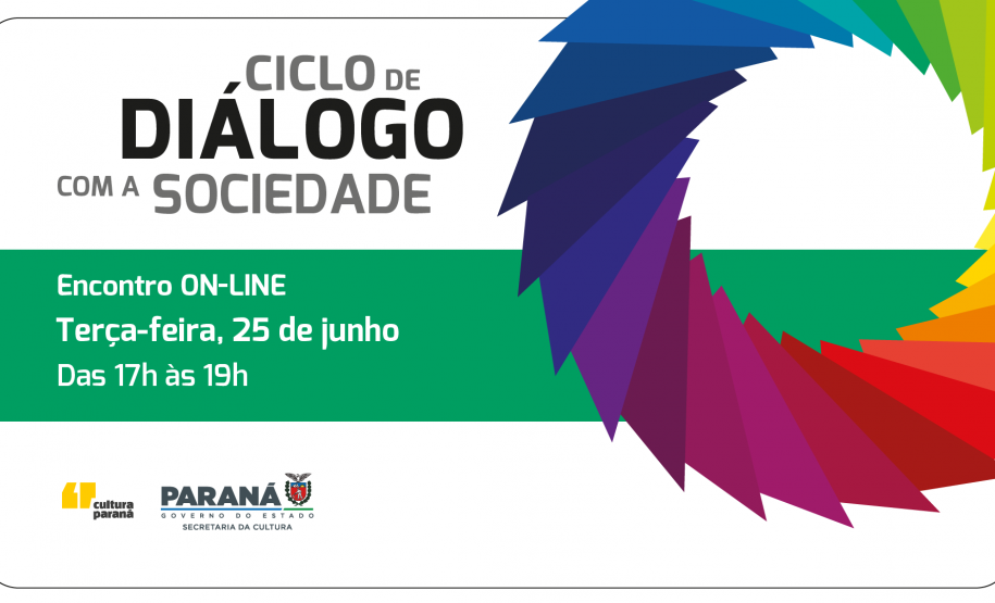 Cultura promove 1º ciclo de diálogo com a sociedade nesta terça-feira