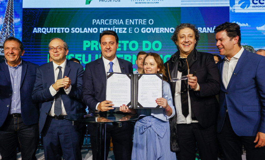 Paraná firma parceria com Centre Pompidou para construção do Museu Internacional de Arte de Foz do Iguaçu