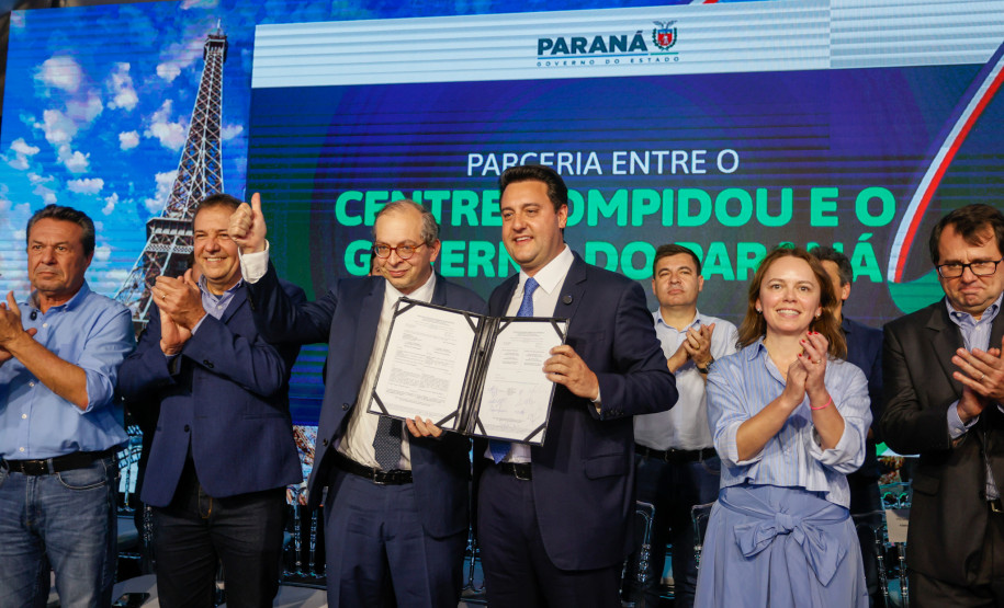 Paraná firma parceria com Centre Pompidou para construção do Museu Internacional de Arte de Foz do Iguaçu