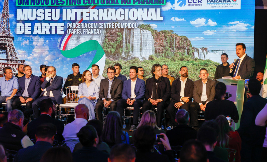 Paraná firma parceria com Centre Pompidou para construção do Museu Internacional de Arte de Foz do Iguaçu