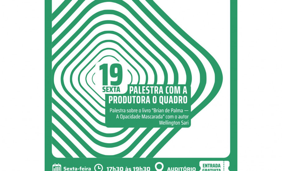 Biblioteca Pública do Paraná (BPP) - Palestra com o cineasta Wellington Sari – O lançamento recente da Coleção Escrever o Cinema (A Quadro Edições, 2024) expande a discussão sobre o universo cinematográfico para páginas de livros