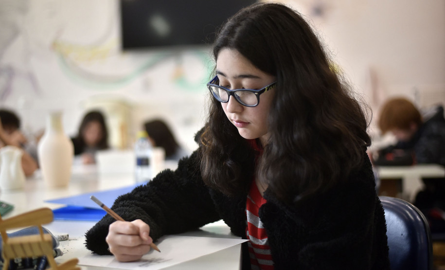 Centro Juvenil de Artes Plásticas(CJAP). Curitiba, 27 de agosto de 2019.