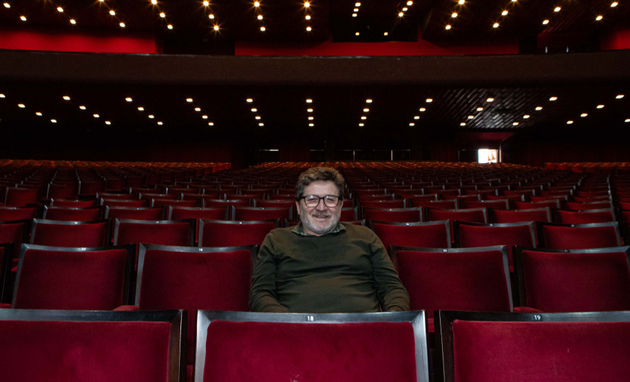 Curitiba, 26 de julho de 2024 - Cleverson Cavalheiro, presidente do Centro Cultural Teatro Guaíra.