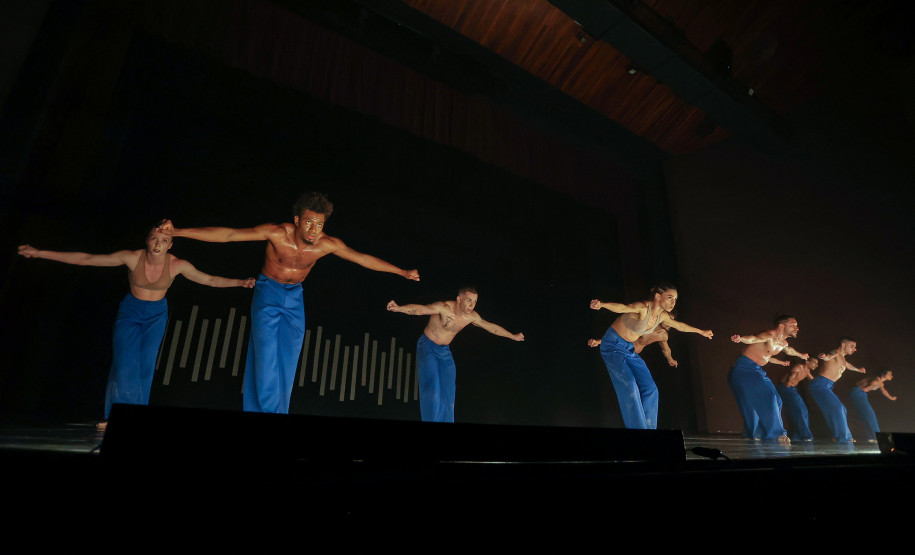 Coreografia Castelo do ballet Teatro Guaira