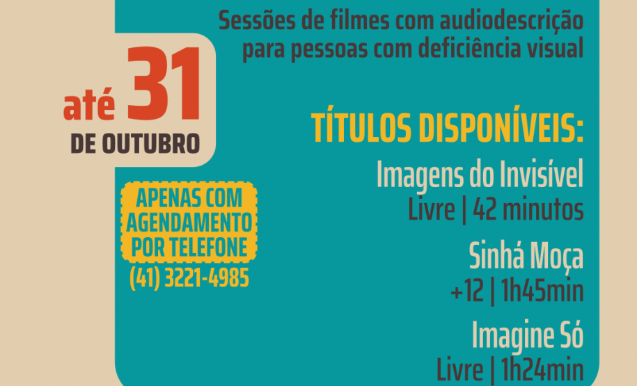 Orquestra Sinfônica, Cine Inclusivo e atividades especiais: confira a agenda cultural