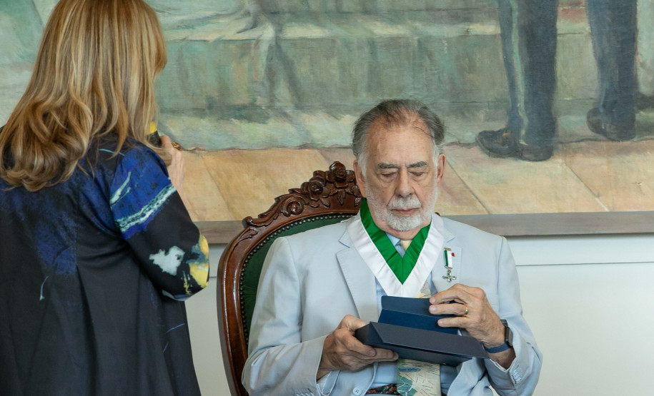 Governo do Estado apresenta a Coppola trabalho para incentivar produções cinematográficas