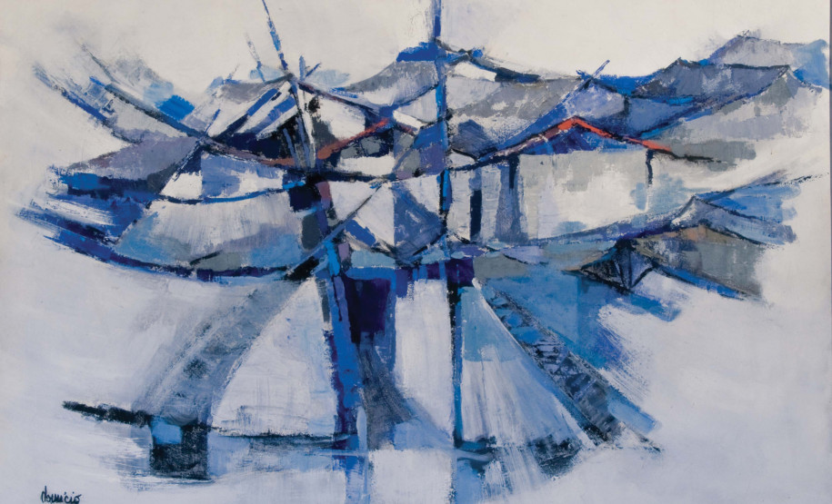 Com 85 obras, exposição de Domicio Pedroso no MON pode ser vista até domingo