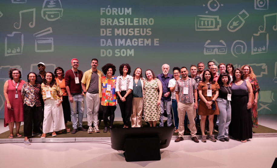 MIS-PR marca presença no II Fórum Brasileiro de Museus da Imagem e do Som em Fortaleza