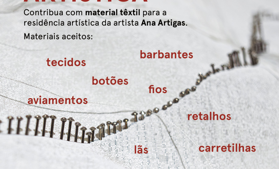 Tridimensionalidade do fio: conheça Ana Beatriz Artigas, a nova residente artística do Museu casa Alfredo Andersen