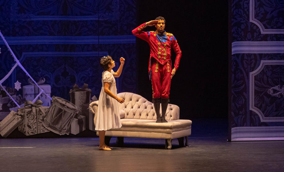 O Quebra-Nozes leva a magia do Natal ao palco do Teatro Guaíra e fecha calendário de 2024