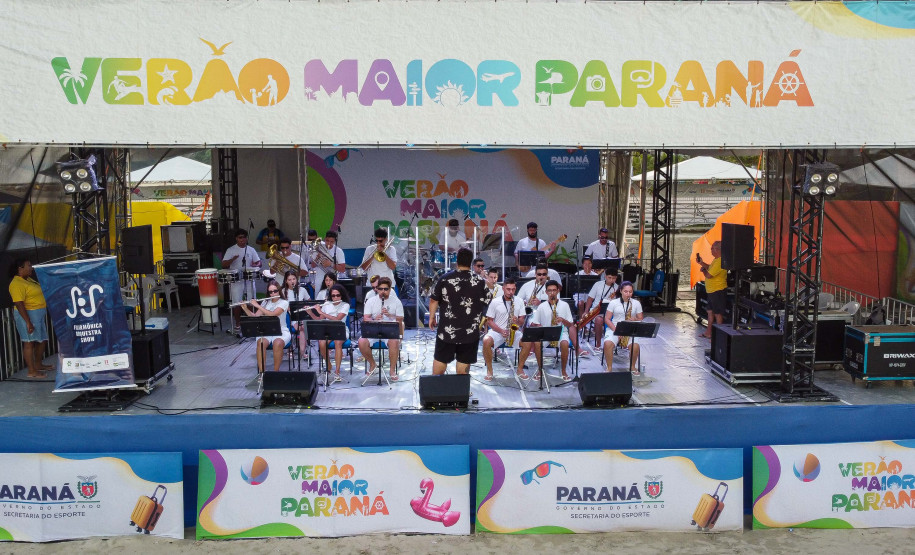 Cultura lança edital para artistas paranaenses se apresentarem no Verão Maior Paraná