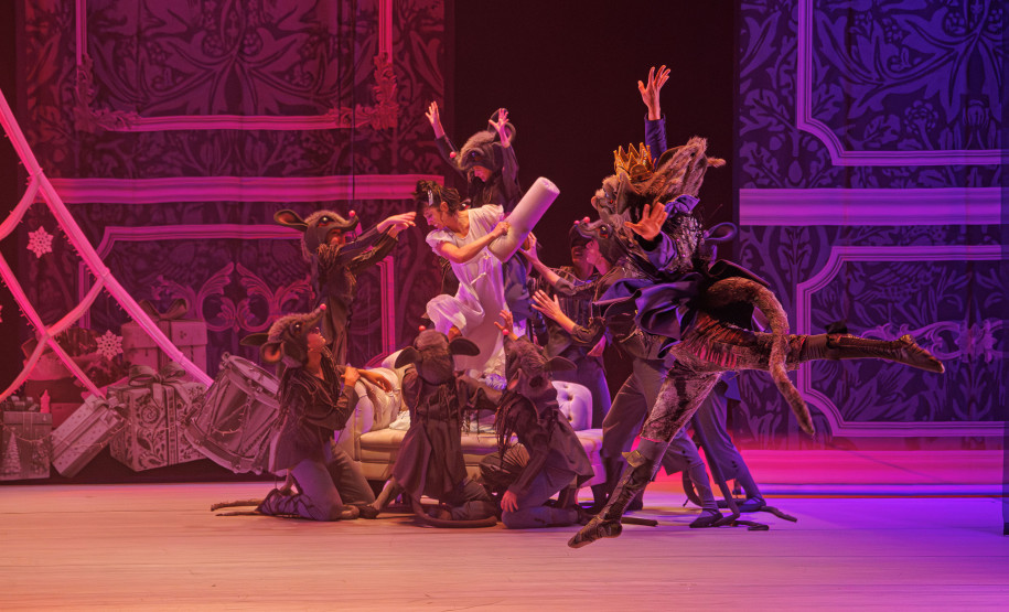 16,5 mil pessoas assistiram às apresentações de "O Quebra Nozes" no Guairão