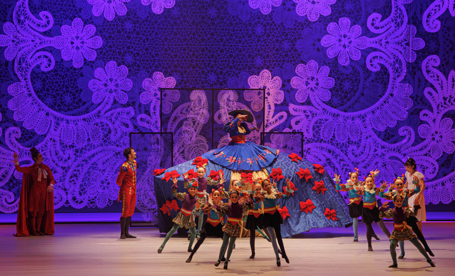 16,5 mil pessoas assistiram às apresentações de "O Quebra Nozes" no Guairão