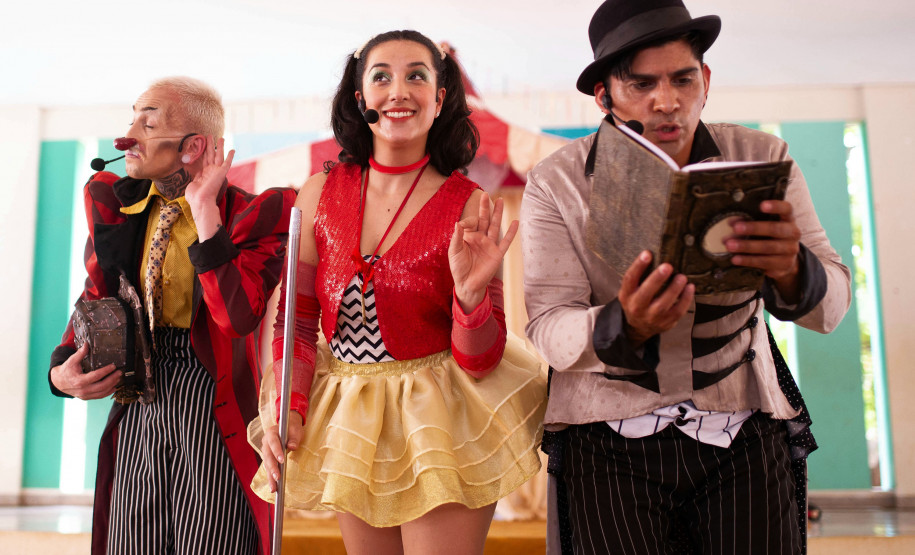 Apresentação circense é mais uma atração gratuita do Verão Maior Paraná