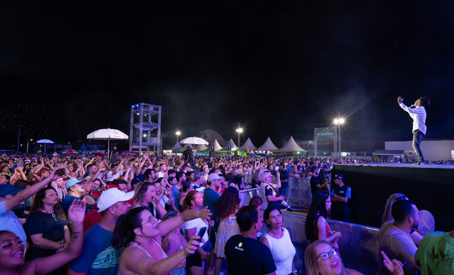 Shows do Verão Maior Paraná ultrapassam 800 mil pessoas e encantam artistas nacionais