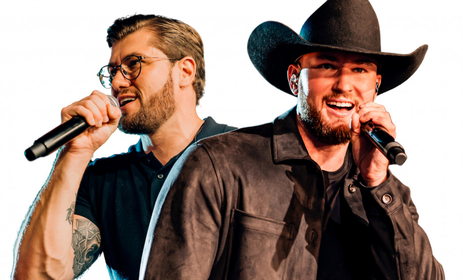 Gustavo Toledo e Gabriel abrem nesta terça a semana de shows no Palco Sunset em Caiobá