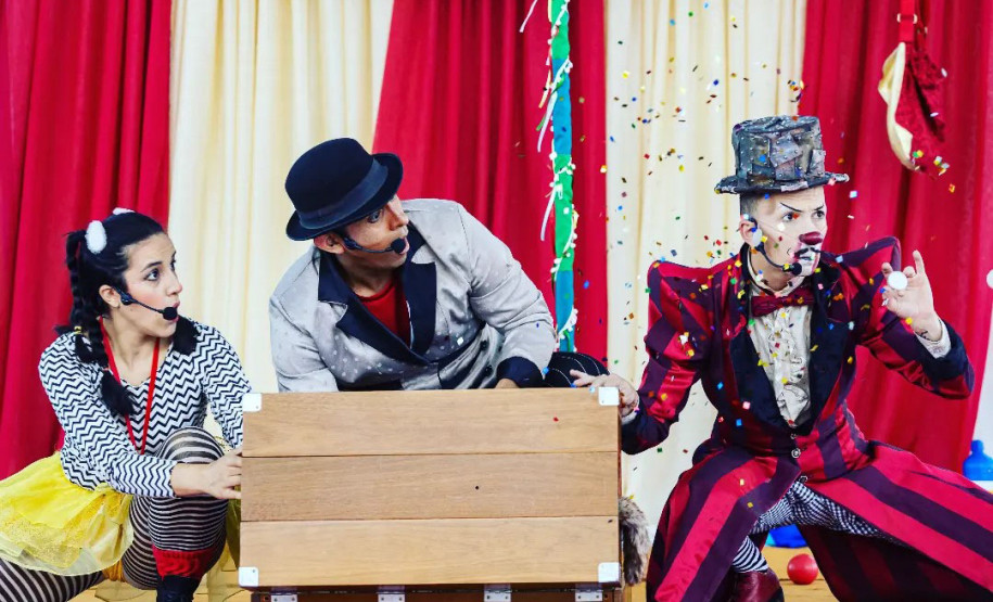 Apresentação circense é mais uma atração gratuita do Verão Maior Paraná