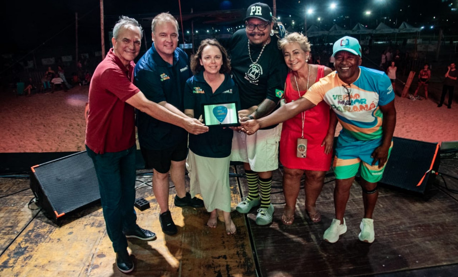 Pelo segundo ano consecutivo, Verão Maior Paraná ganha reconhecimento do ECAD por respeitar direitos autorais de artistas Foto: Kraw Penas/SEEC-PR