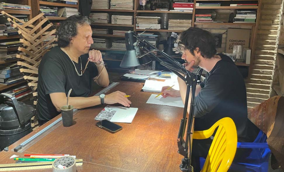 Equipe do Museu Internacional de Foz do Iguaçu acompanha estudos do projeto arquitetônico