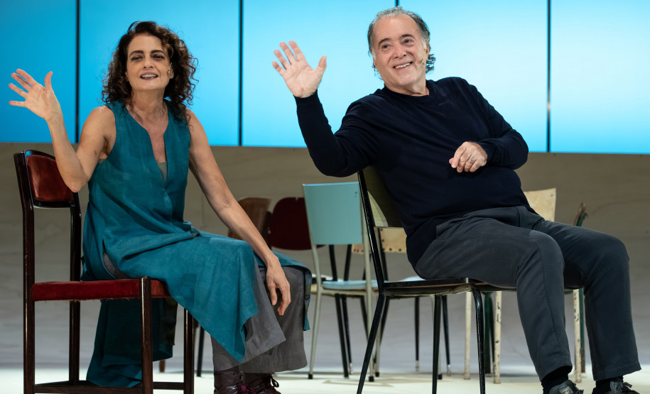 Tony Ramos e Denise Fraga apresentam "O Que Só Sabemos Juntos" no Guairão