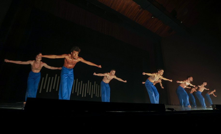 Coreografia Castelo do ballet Teatro Guaira