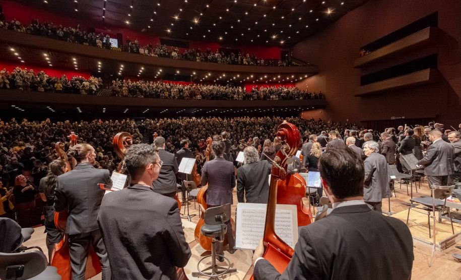 Orquestra Sinfônica abre temporada do novo teatro de Almirante Tamandaré