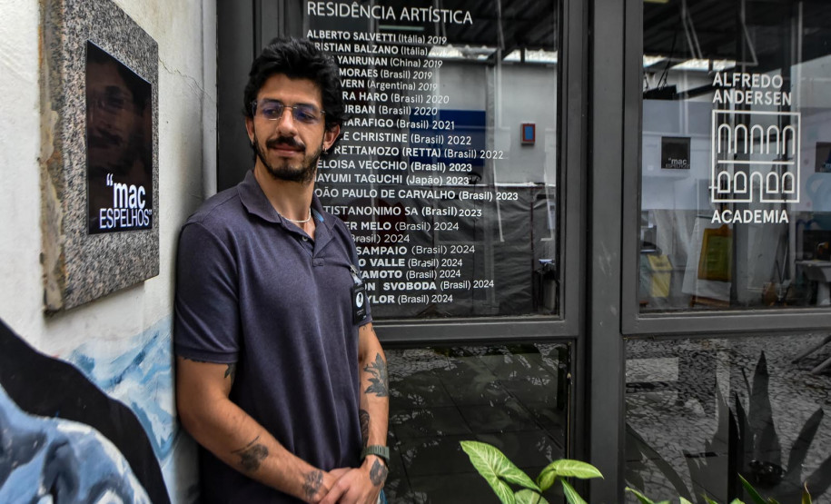 Inauguração do MAC Espelhos encerra residência de Jomi na Academia Alfredo Andersen