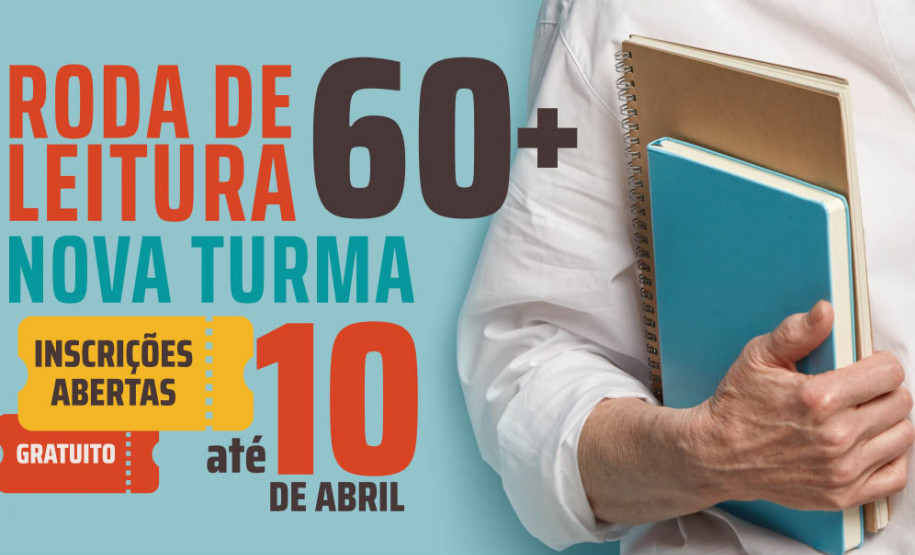 Biblioteca Pública abre inscrições para o projeto Roda de Leitura 60+