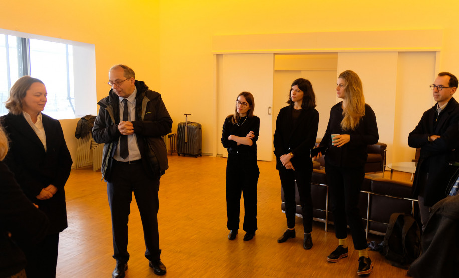 Na França, Paraná alinha concepção da parceria com o Pompidou para Foz do Iguaçu