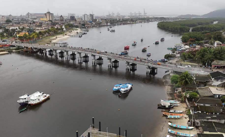 Ponte da Ilha dos Valadares será colorida com apoio do Estado e mutirão da comunidade