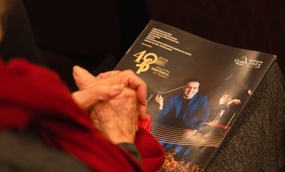 2 mil pessoas acompanharam o concerto da Orquestra Sinfônica do Paraná neste domingo