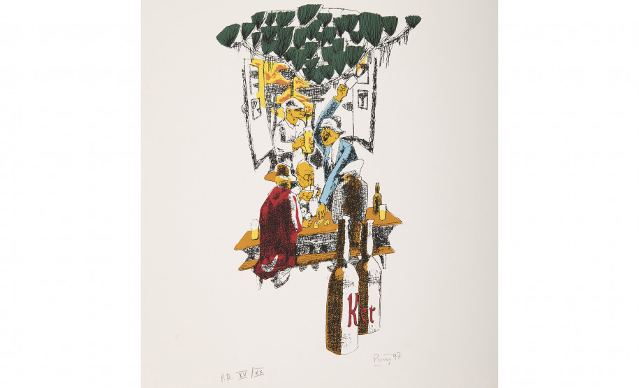 MON realiza exposição de sua coleção permanente de Poty Lazzarotto, no Rosewood São Paulo