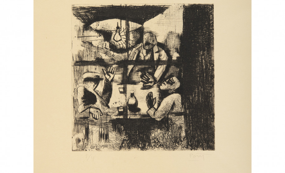 MON realiza exposição de sua coleção permanente de Poty Lazzarotto, no Rosewood São Paulo