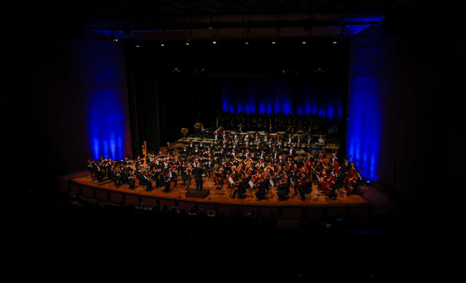 OSP celebra 40 anos com casa cheia no Guaíra e grandes homenagens Foto: Gabriel Rosa/AEN